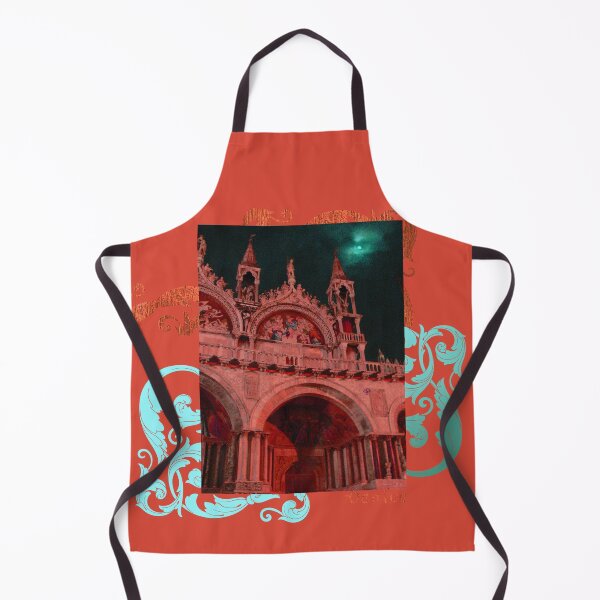 Item preview, Saint Mark Cathedral Basilica at Night - Venice, Italy (Original Photography by AliceCCI) Dark Pink Hues designed and sold by VanyssaGraphics.