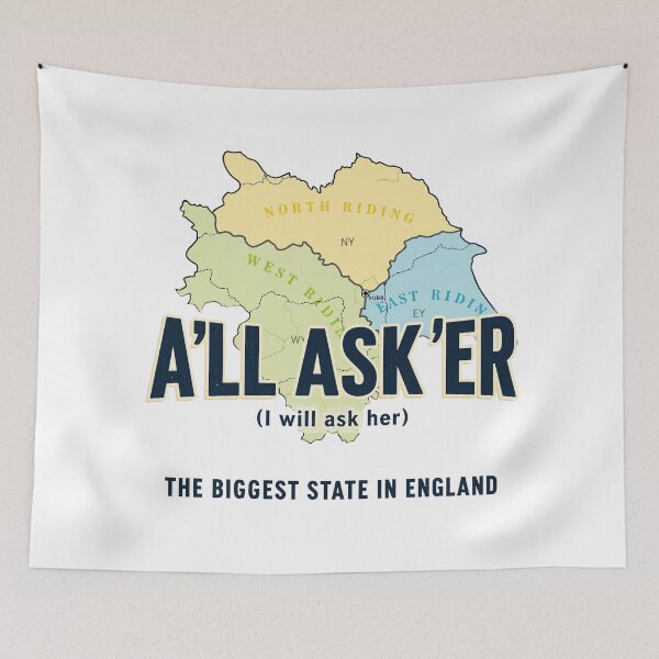 Item preview, A'll Asker – Yorkshire's Biggest State designed and sold by taiche.