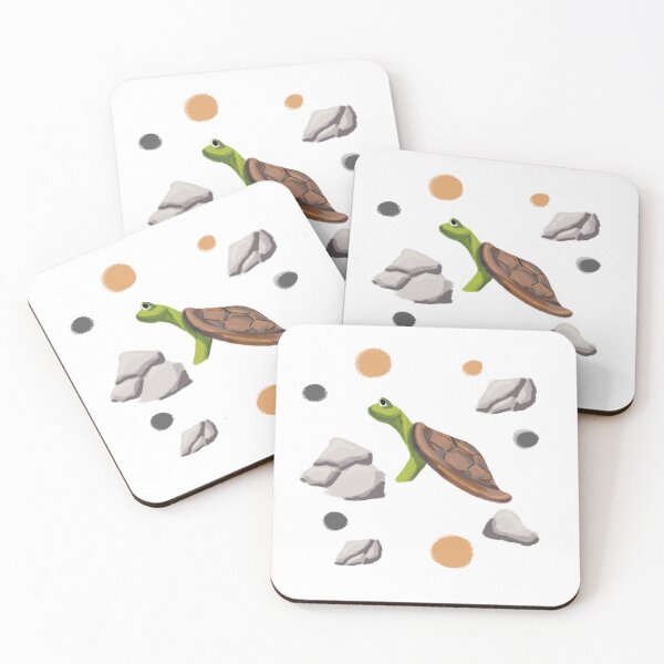 Item preview, Cute Watercolor Turtle | Peaceful Nature Animal Art designed and sold by Mammoths.