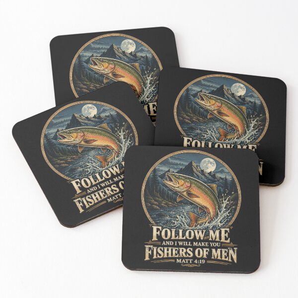 Item preview, Follow Me and I Will Make You Fishers of Men Positive Saying designed and sold by OlakunleOloroz.