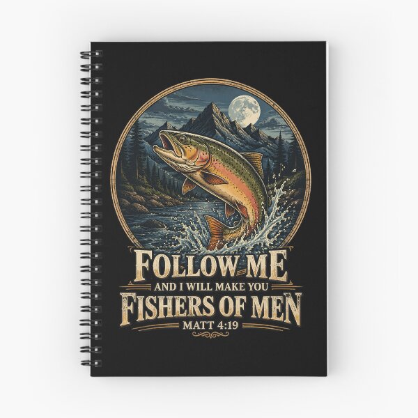 Item preview, Follow Me and I Will Make You Fishers of Men Positive Saying designed and sold by OlakunleOloroz.
