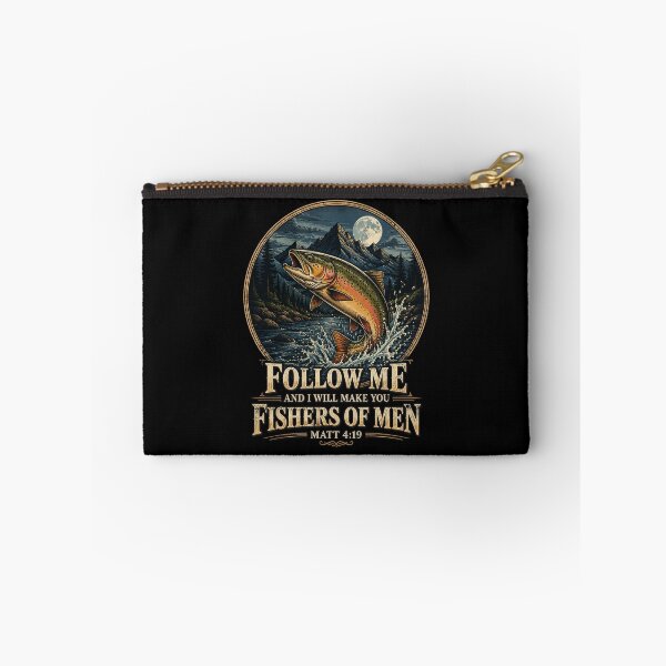 Item preview, Follow Me and I Will Make You Fishers of Men Positive Saying designed and sold by OlakunleOloroz.