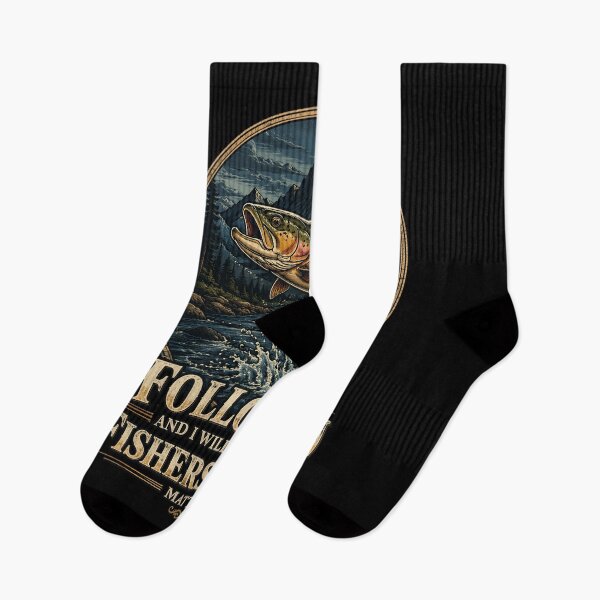 Item preview, Follow Me and I Will Make You Fishers of Men Positive Saying designed and sold by OlakunleOloroz.