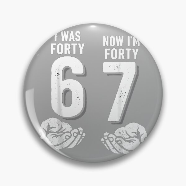 Item preview, I was 46 Now Im 47 Years Old Retro Vintage Funny Six Seven designed and sold by KathieFaugh.