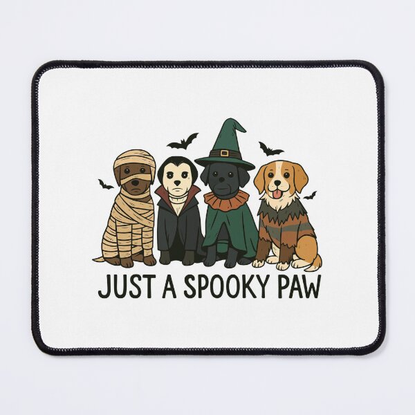 Item preview, Just A Spooky Paw Cute Halloween Dogs Costume Party designed and sold by OlyvieArt.