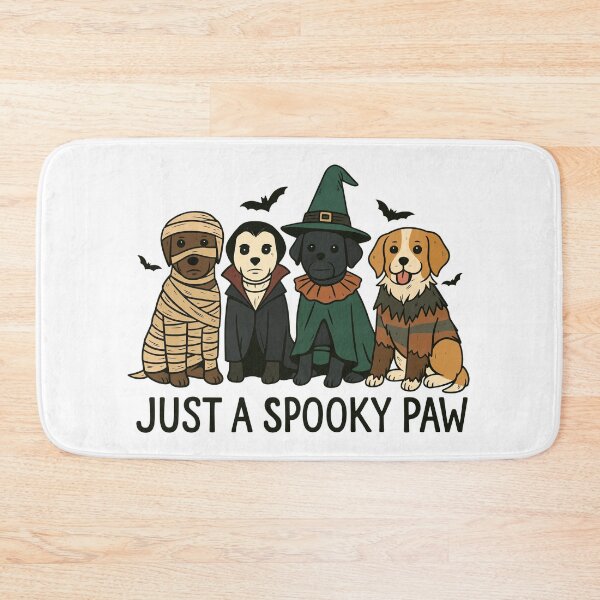 Item preview, Just A Spooky Paw Cute Halloween Dogs Costume Party designed and sold by OlyvieArt.