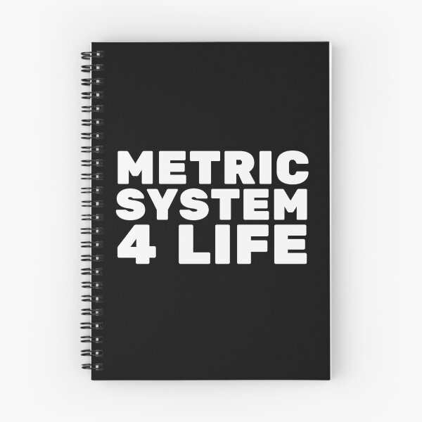 Item preview, Metric system for life designed and sold by UNK-Fatigues.