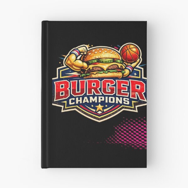 Item preview, Burger Champions: Sports Athlete Cheeseburger Basketball Powerful Victory designed and sold by irfanshikh.