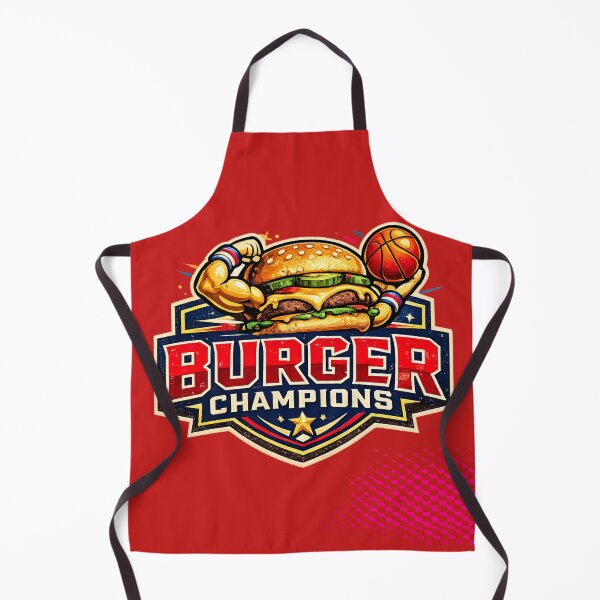 Item preview, Burger Champions: Sports Athlete Cheeseburger Basketball Powerful Victory designed and sold by irfanshikh.