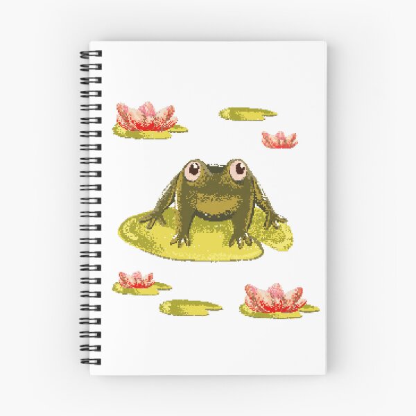 Item preview, Cute Pixel Frog | Retro Nature & Pond Illustration designed and sold by Mammoths.