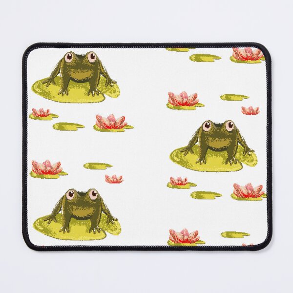 Item preview, Cute Pixel Frog | Retro Nature & Pond Illustration designed and sold by Mammoths.