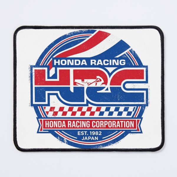 Item preview, HRC Honda Racing Corporation Vintage Logo - Retro Motorsport Racing Team Design designed and sold by GeniePixel.