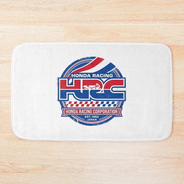 Item preview, HRC Honda Racing Corporation Vintage Logo - Retro Motorsport Racing Team Design designed and sold by GeniePixel.