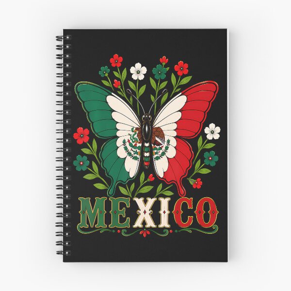Item preview, Mexico Flag Mexican Butterfly Hispanic Pride Women Girls designed and sold by Mdcazeem.