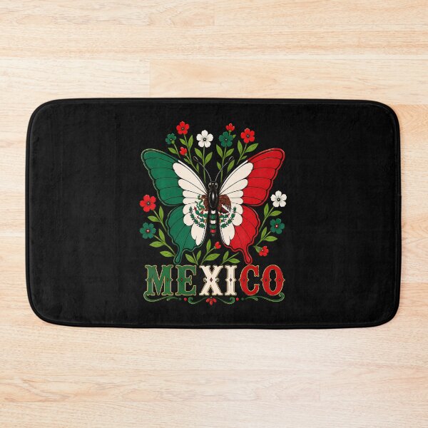 Item preview, Mexico Flag Mexican Butterfly Hispanic Pride Women Girls designed and sold by Mdcazeem.
