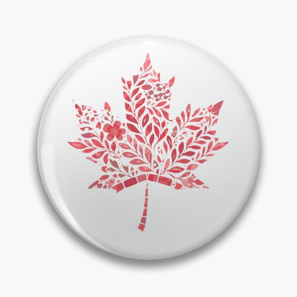 Item preview, Floral Maple Leaf designed and sold by ladycerebellum.