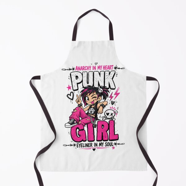 Item preview, Punk Girl Anarchy In My Heart designed and sold by CraigDesignWork.