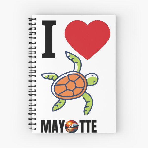 Item preview, I love the turtles of Mayotte designed and sold by FoxinhoSoumaila.