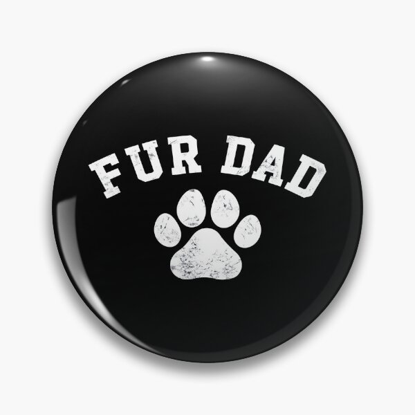 Item preview, Fur Dad Paw Print Pet Parent Pride designed and sold by OlyvieArt.