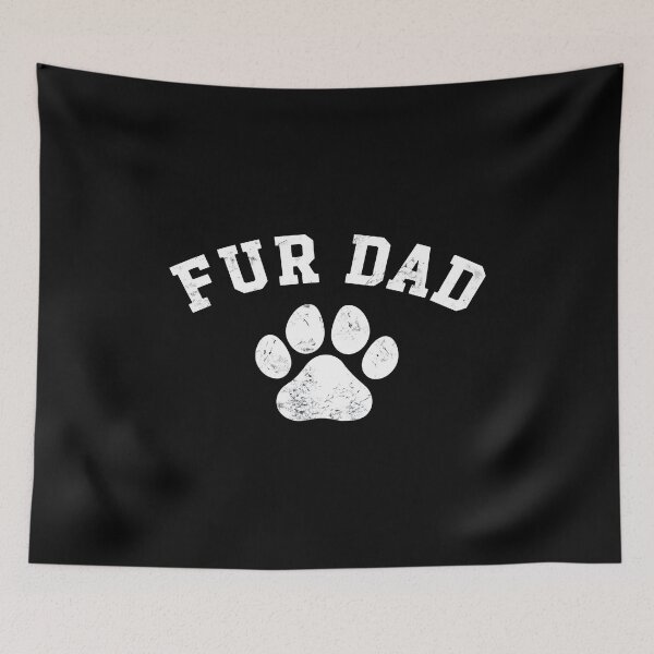 Item preview, Fur Dad Paw Print Pet Parent Pride designed and sold by OlyvieArt.