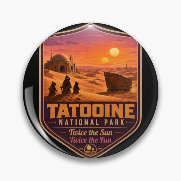 Item preview, Tatooine National Park - Twice the Fun, Twice the Fun! designed and sold by FrontierCosmic.