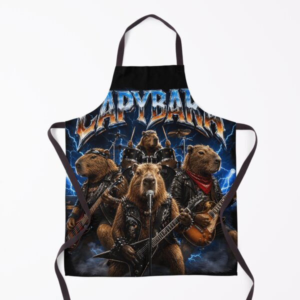 Item preview, Capybara Rock Band Design designed and sold by Har-vee.
