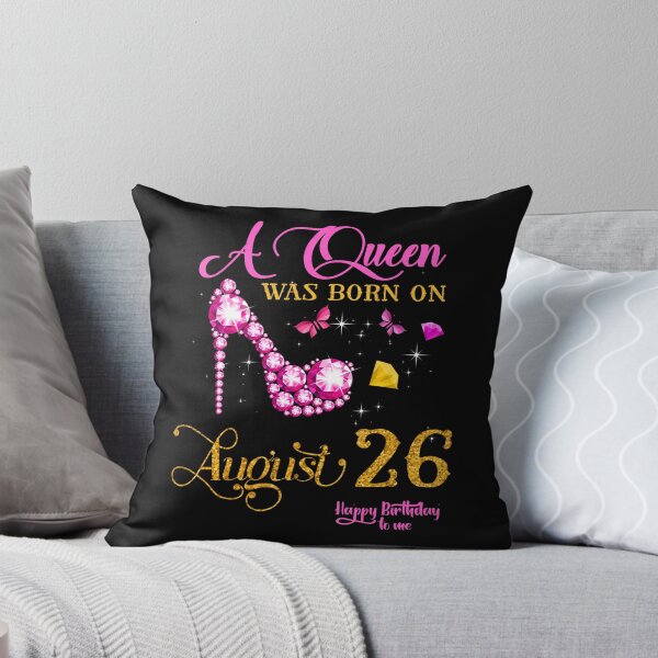 Item preview, A Queen Was Born On August 26 26Th August Birthday designed and sold by Mdcazeem.