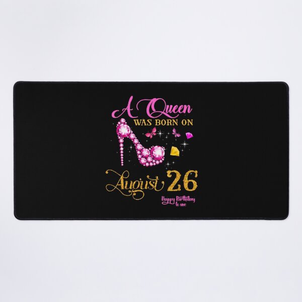 Item preview, A Queen Was Born On August 26 26Th August Birthday designed and sold by Mdcazeem.