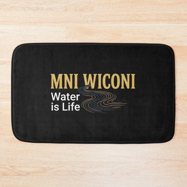 Item preview, Mni Wiconi Water Is Life - Standing Rock Protectors Tribute Design designed and sold by GeniePixel.