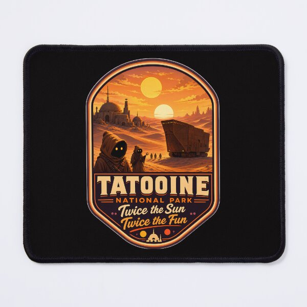 Item preview, Tatooine National Park - Twice the Fun, Twice the Fun! designed and sold by FrontierCosmic.