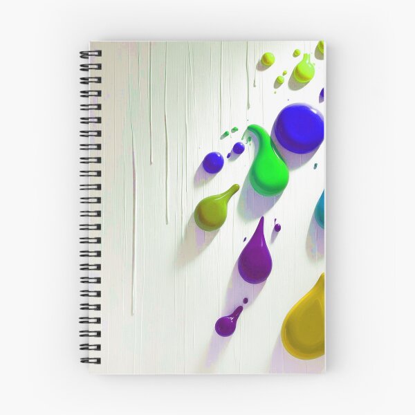 Item preview, 3D Glossy Paint Drips - Green Violet and Yellow designed and sold by Ingorgia Studio.