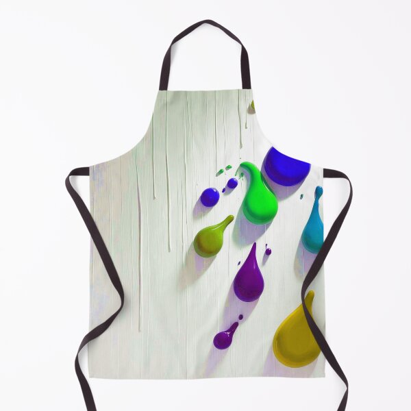 Item preview, 3D Glossy Paint Drips - Green Violet and Yellow designed and sold by Ingorgia Studio.