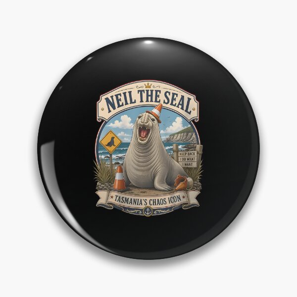 Item preview, Neil The Seal designed and sold by Mdcazeem.