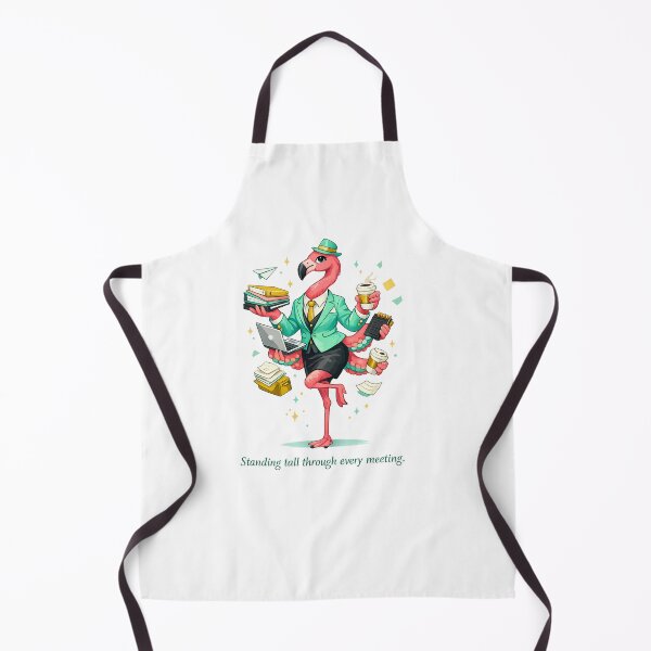 Item preview, Meeting Flamingo – Standing Tall Through Every Meeting Office Humor Art designed and sold by EdgeSphere.