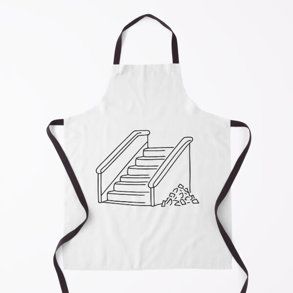 Item preview, A trash heap beside the stairs leading into the underpass designed and sold by rasagamastore.