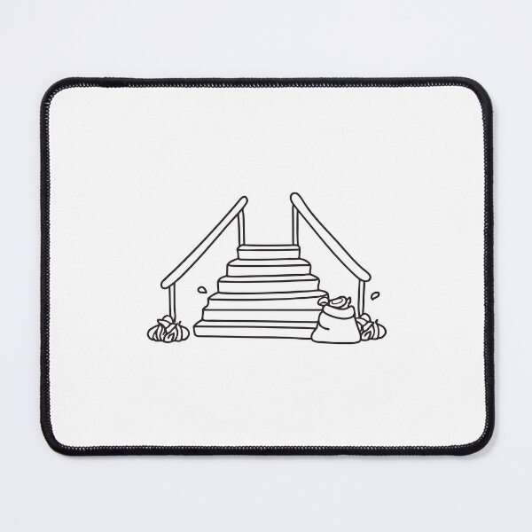 Item preview, A small cluster of litter near the steps in the underpass designed and sold by rasagamastore.
