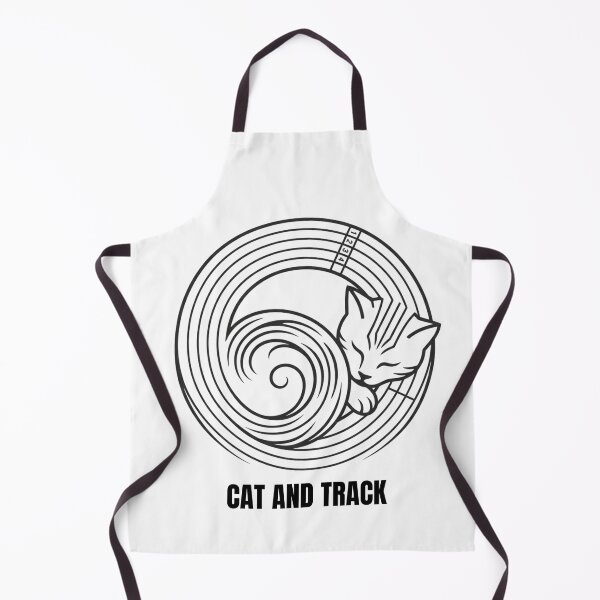 Item preview, Cat and Track - Running design designed and sold by RunningWhiskers.