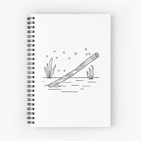 Item preview, A wooden stick settled quietly on the bottom of a pool designed and sold by rasagamastore.