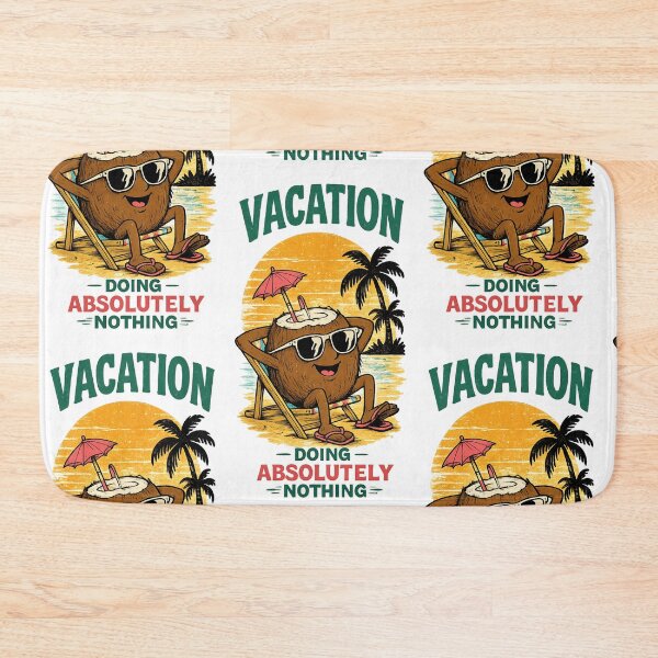 Item preview, Vacation Mode Coconut Funny Summer T-Shirt – Doing Absolutely Nothing Vibes designed and sold by MartBook.