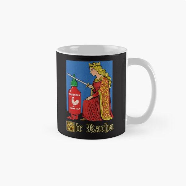 Item preview,  Sir Racha Pun Design For Foodies Spicy Sauce Lovers Meme designed and sold by drawyourpy.