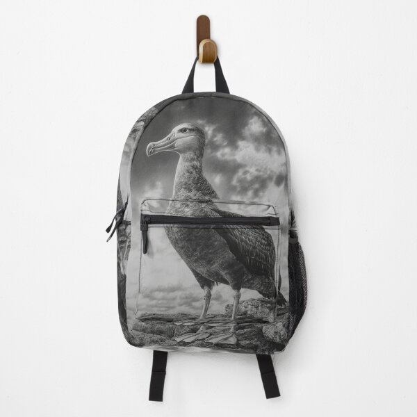 Item preview, A proud Albatross standing on coastal rocks, Birds in Motion designed and sold by CDC40.