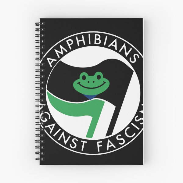 Item preview, Amphibians Against Fascism_126 designed and sold by EcoArtShop.