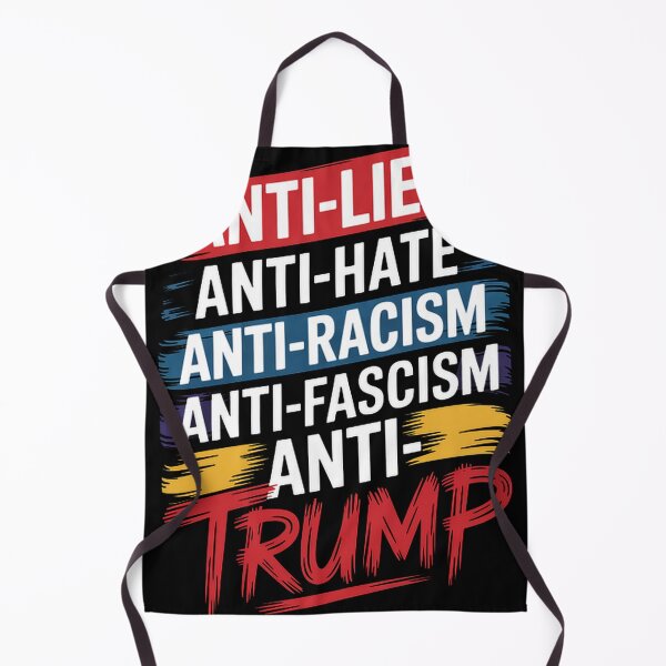 Item preview, Anti Hate Lies Racism Fascism Resist Protest Trump designed and sold by Olong Store.