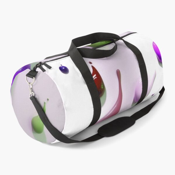 Item preview, 3D Glossy Paint Drips - Scattered Violet and Olive Green designed and sold by Ingorgia Studio.