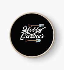 Garden nature vegetables cartoon Clock