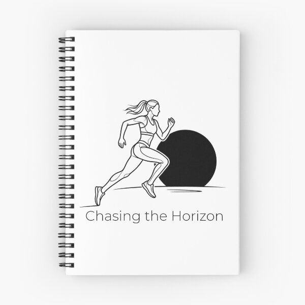 Item preview, Chasing Horizon - Running Design designed and sold by RunningWhiskers.