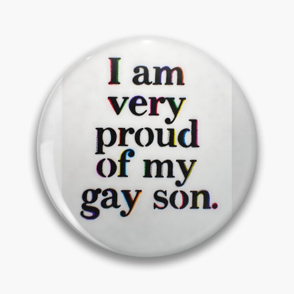 Item preview, I Am Very Proud of My Gay Son Embroidery designed and sold by ZhivanCrimson.