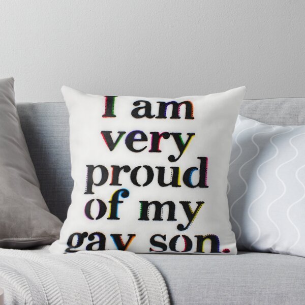 Item preview, I Am Very Proud of My Gay Son Embroidery designed and sold by ZhivanCrimson.
