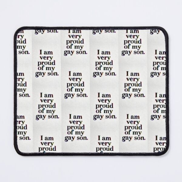 Item preview, I Am Very Proud of My Gay Son Embroidery designed and sold by ZhivanCrimson.