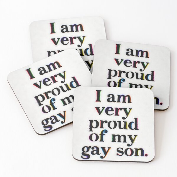 Item preview, I Am Very Proud of My Gay Son Embroidery designed and sold by ZhivanCrimson.